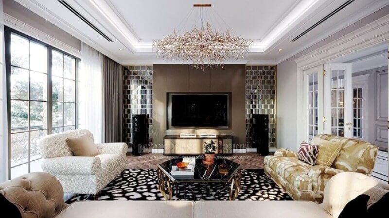 Sắp xếp phòng karaoke gia đình, đẹp, sang trọng.